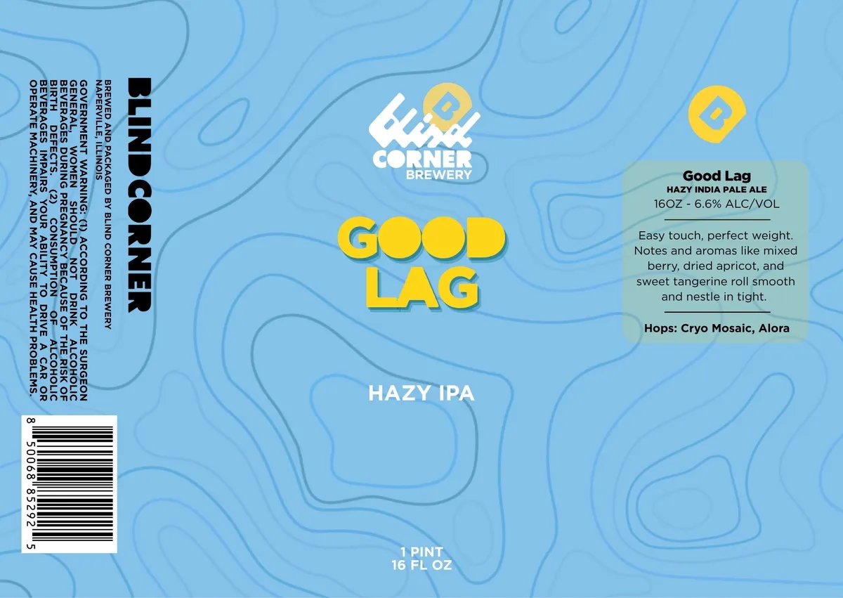 Good Lag — full label as filed with TTB