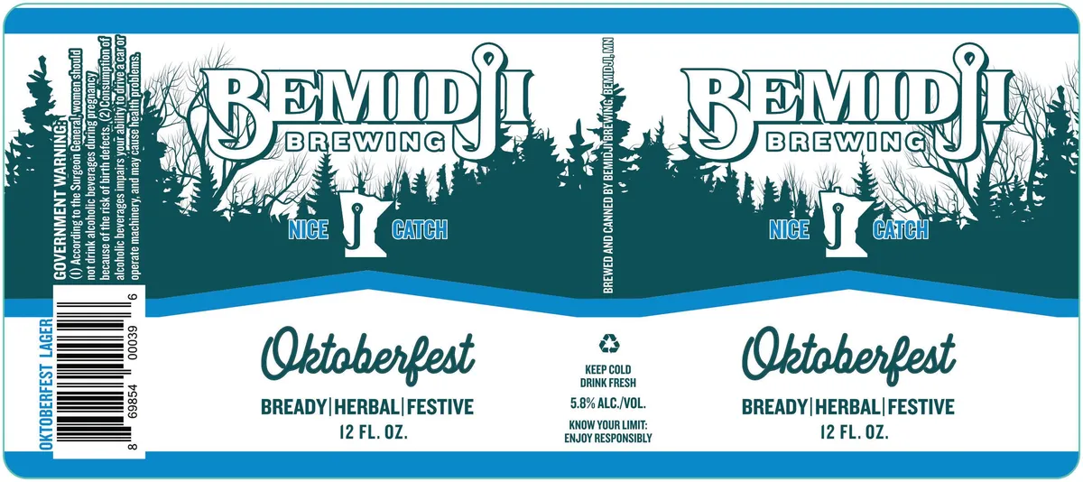 Oktoberfest label art — OKTOBERFEST