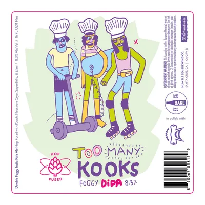 Too Many Kooks label