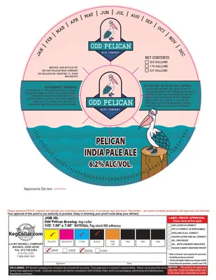 Pelican India Pale Ale label