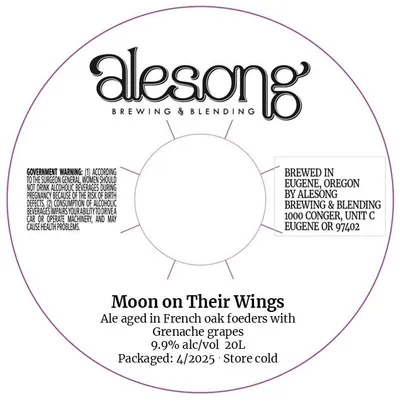 Moon on Their Wings label