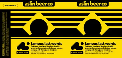 Famous Last Words label