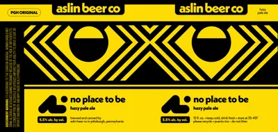 No Place To Be label