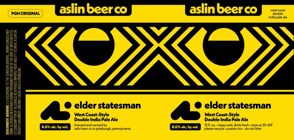 Elder Statesman — full label as filed with TTB