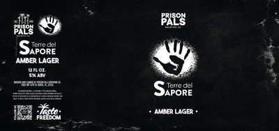 Terre del Sapore Amber Lager label