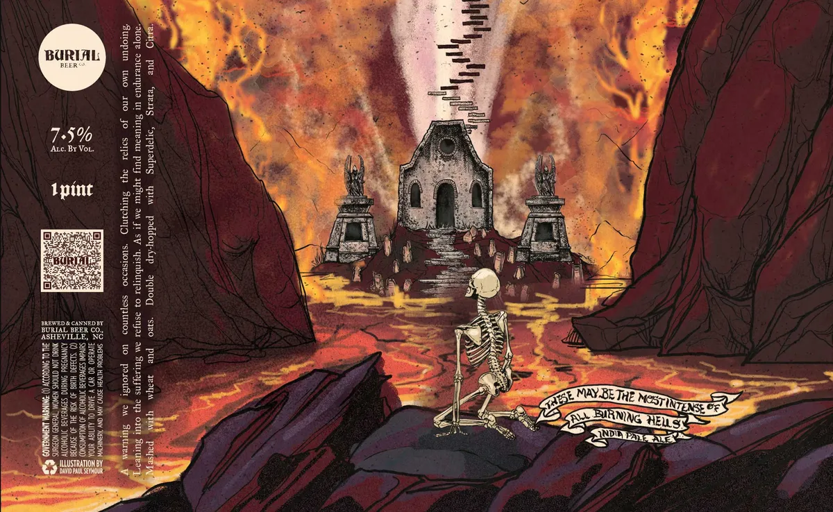These May Be The Most Intense Of All Burning Hells — full label as filed with TTB
