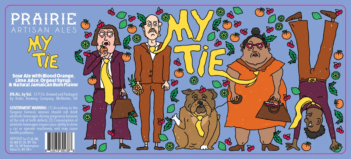 My Tie — full label as filed with TTB