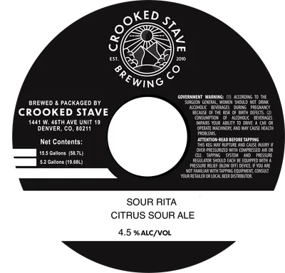 Sour Rita label