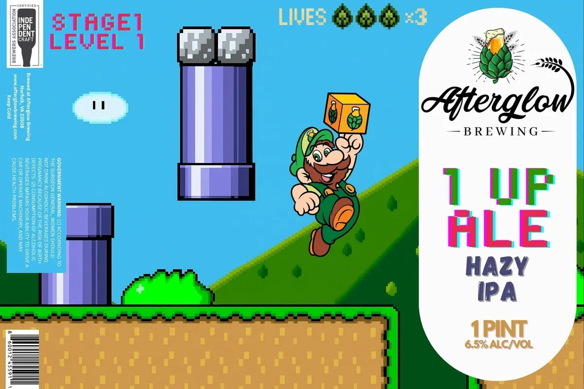 1 UP Ale — full label as filed with TTB