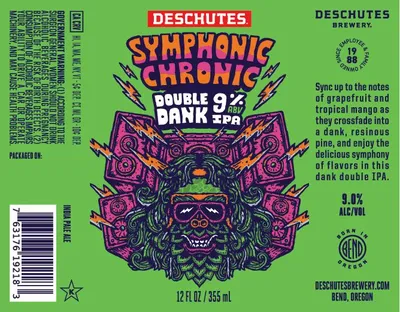Symphonic Chronic Double Dank label