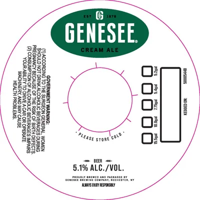 Cream Ale label