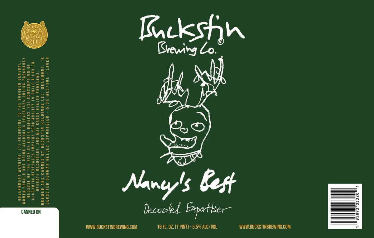 Nancy's Best — full label as filed with TTB