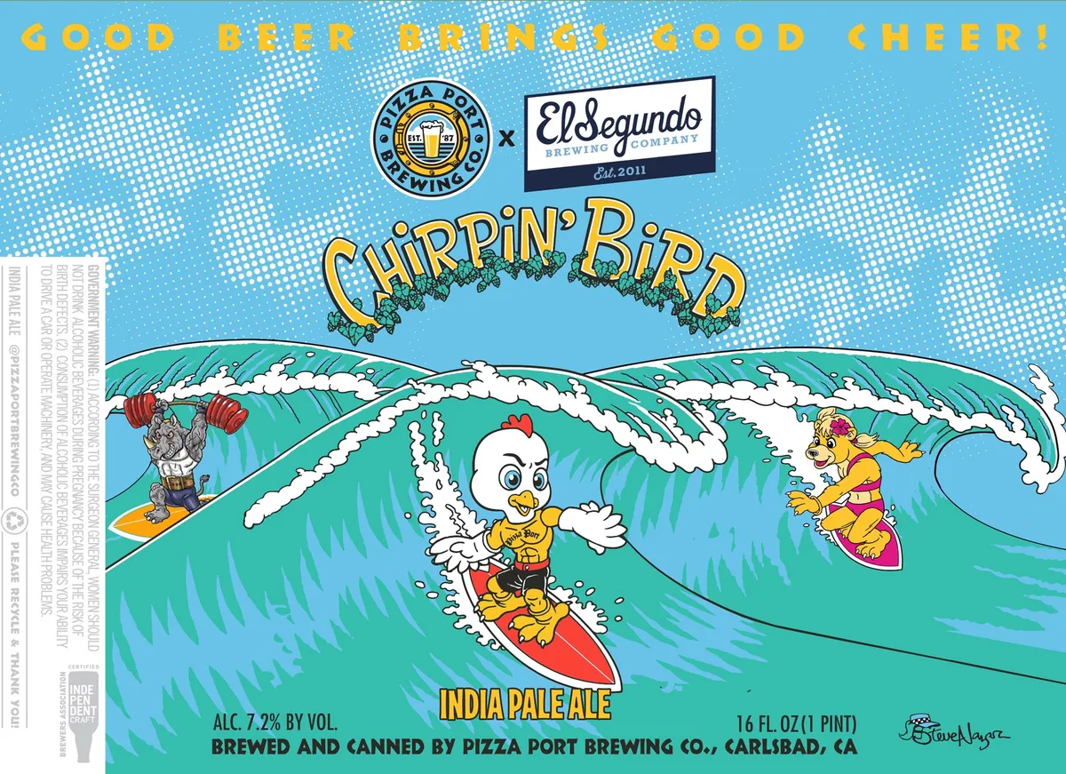 Chirpin' Bird — full label as filed with TTB