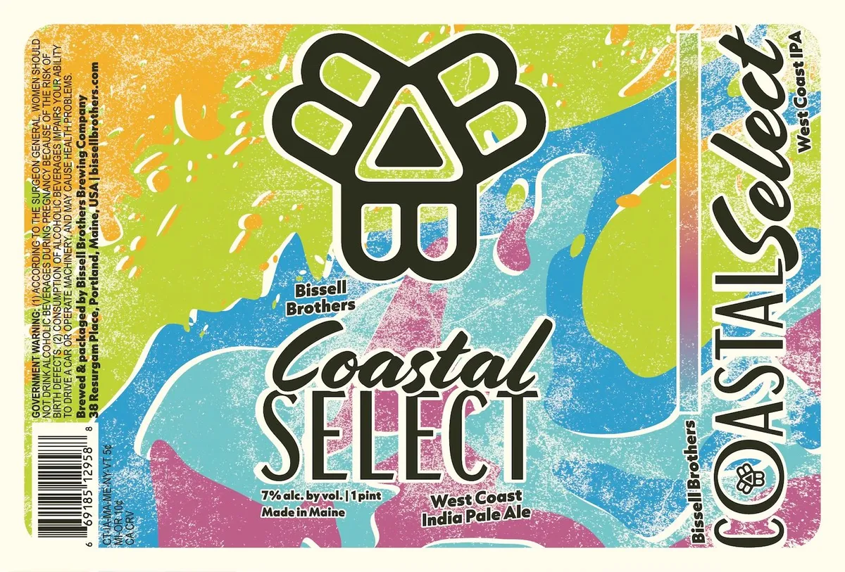 Coastal Select label art — COASTAL SELECT