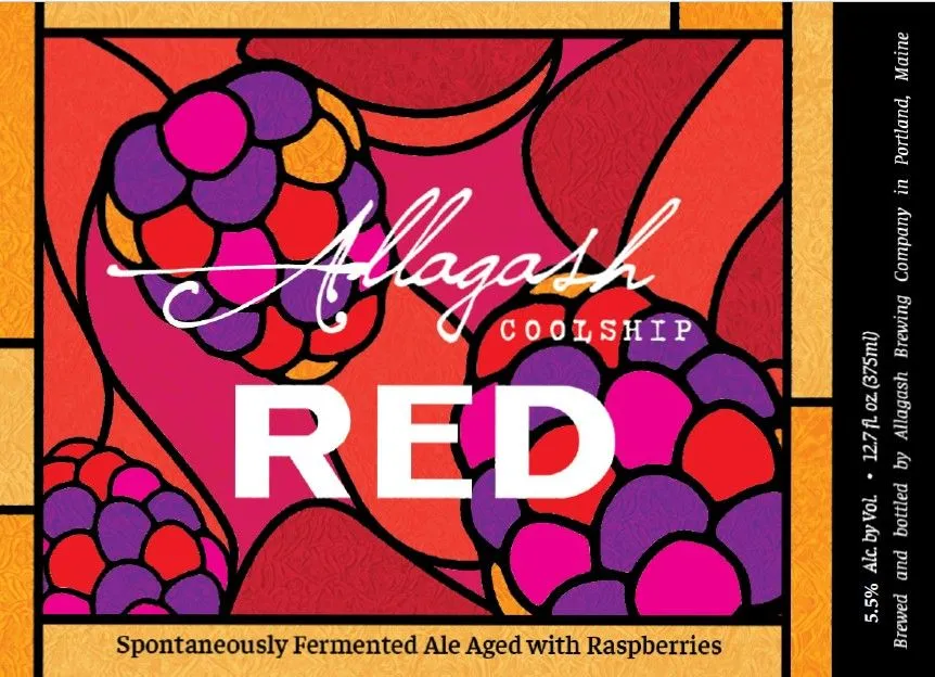 Coolship Red — full label as filed with TTB