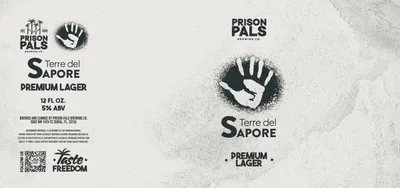 Terre del Sapore Premium Lager label