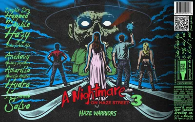 Nightmare On Haze Street 3 label