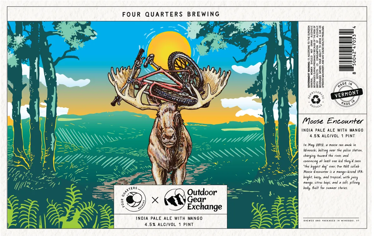 Moose Encounter — full label as filed with TTB