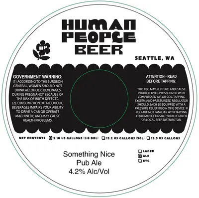 Something Nice label