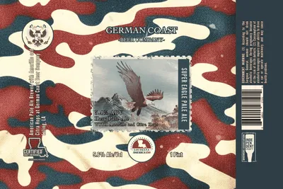 Super Eagle Pale Ale label