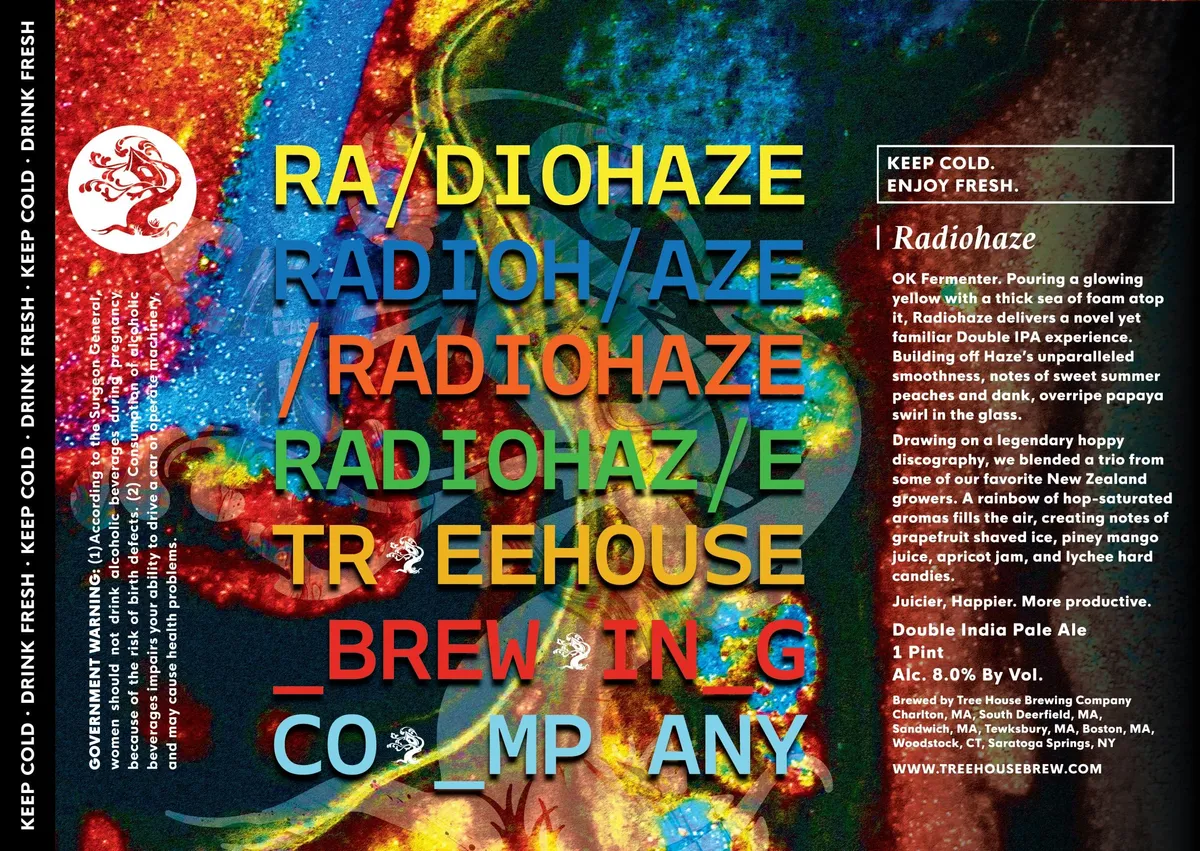 Radiohaze label art — RADIOHAZE