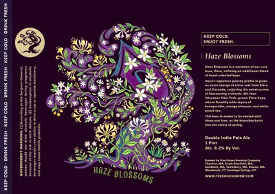 Haze Blossoms label