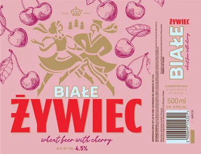 Białe Żywiec label