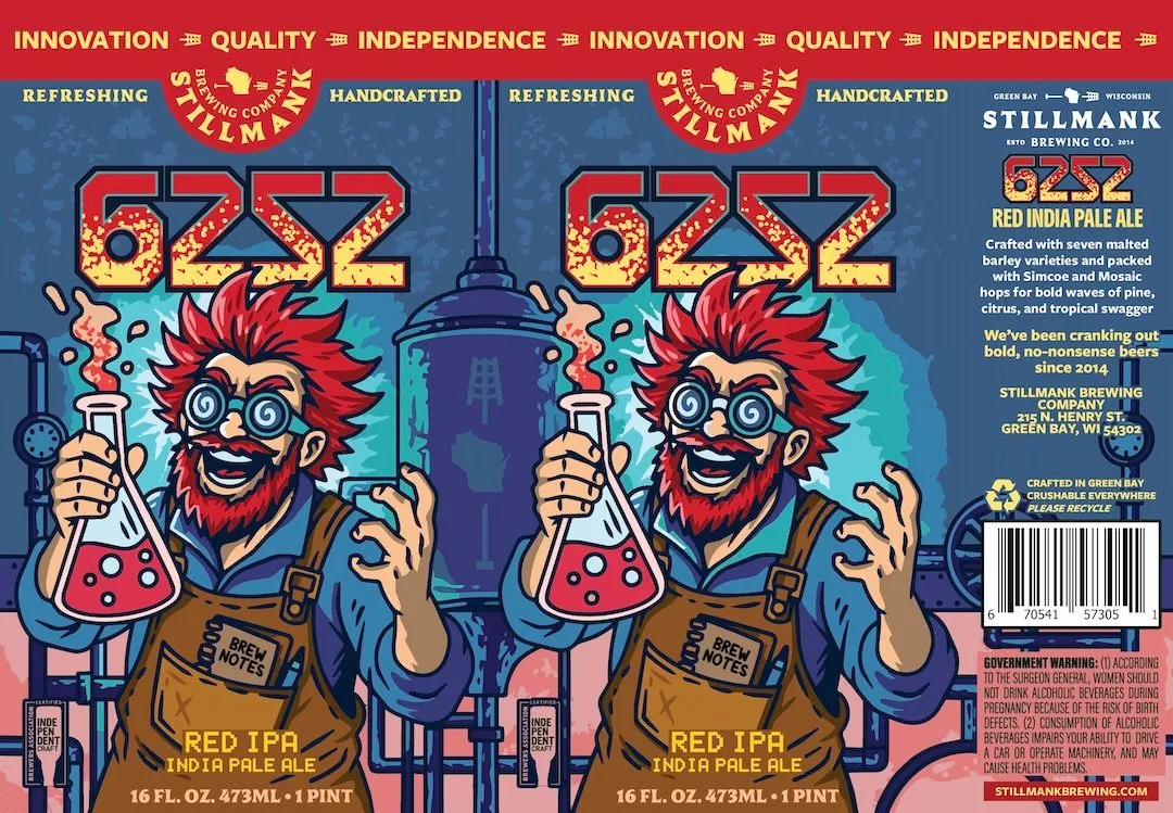 6252 label art — 6252