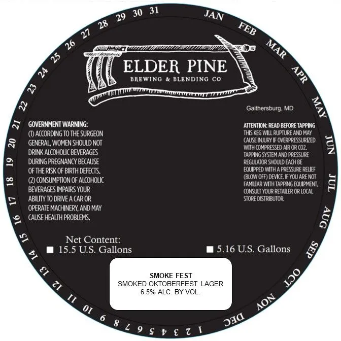 Smoke Fest — full label as filed with TTB