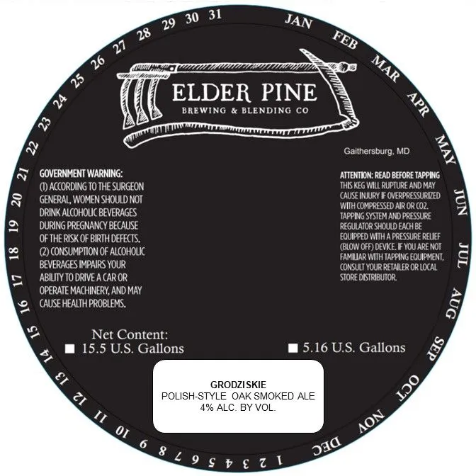 Grodziskie — full label as filed with TTB