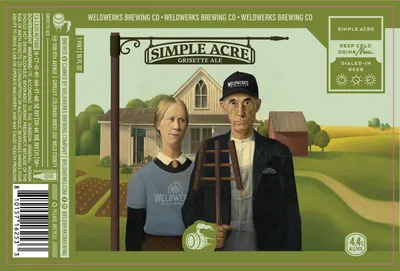 Simple Acre label