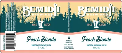 Peach Blonde label