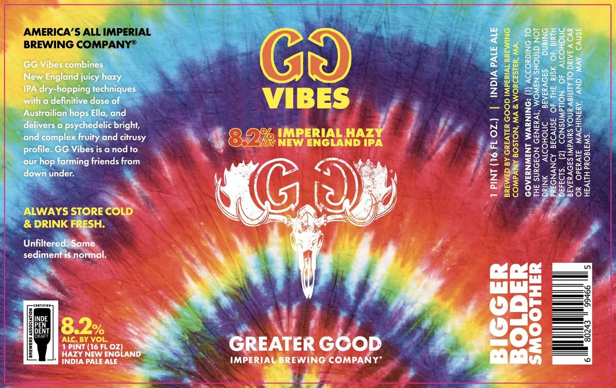 GG Vibes — full label as filed with TTB
