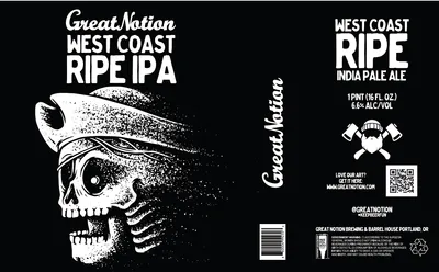 West Coast Ripe label