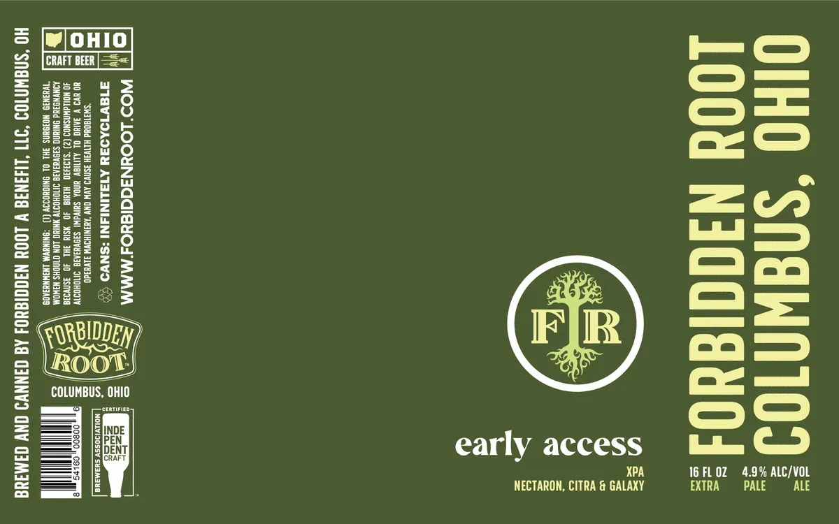Early Access — full label as filed with TTB