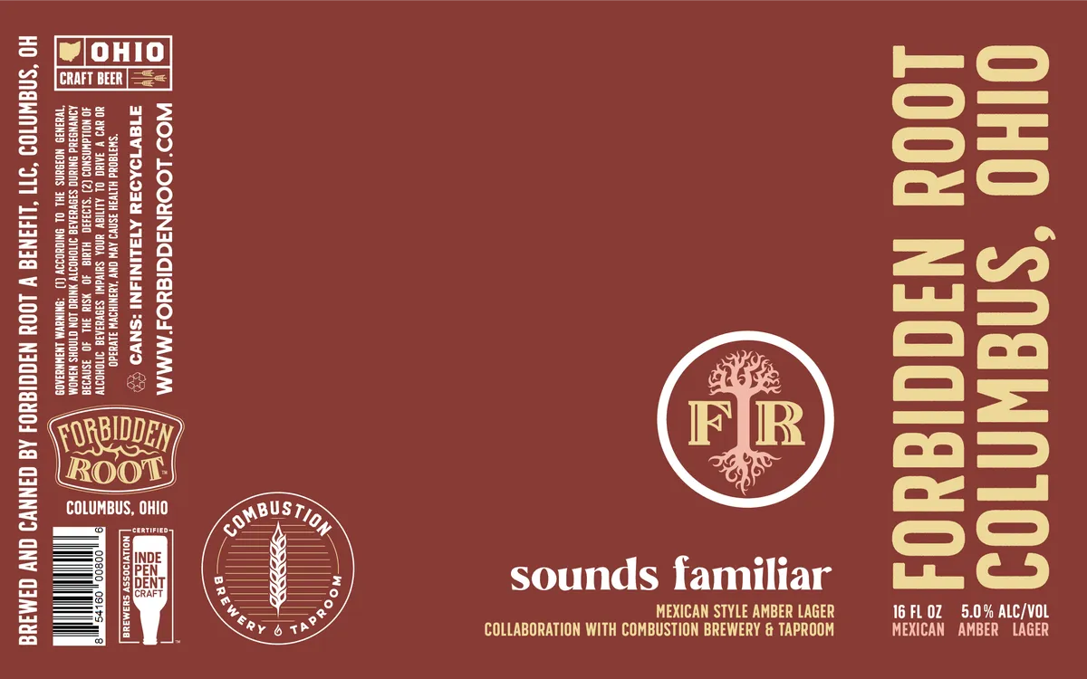 Sounds Familiar — full label as filed with TTB