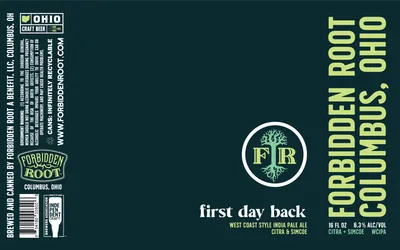 First Day Back label