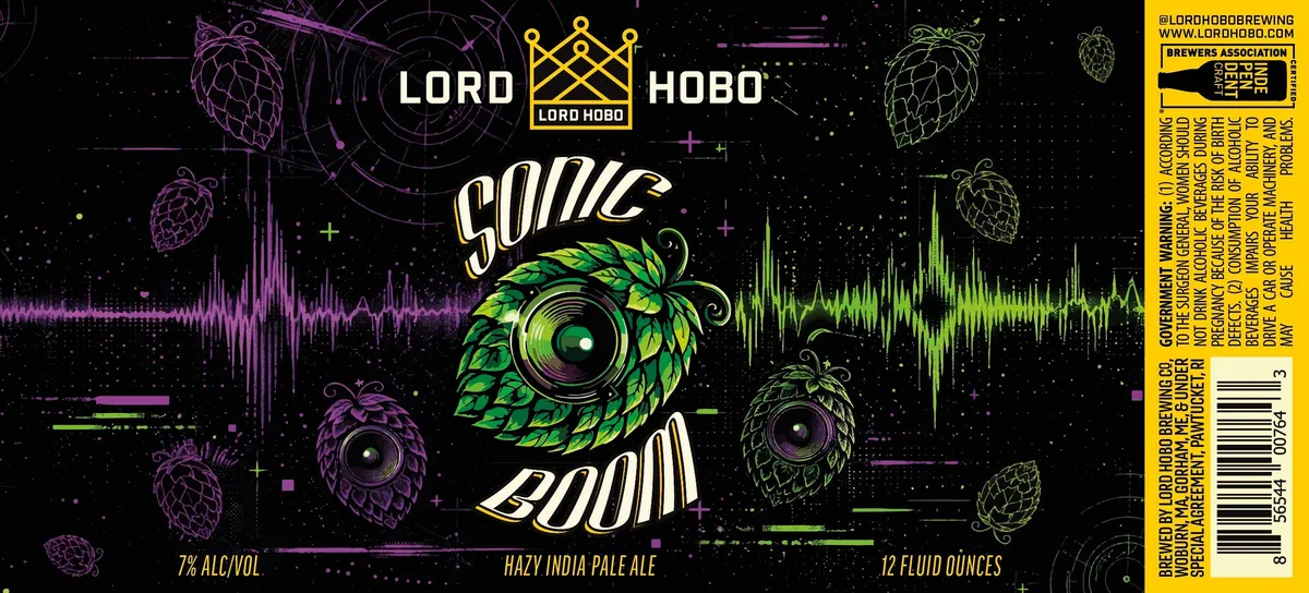 Sonic Boom label art — SONIC BOOM