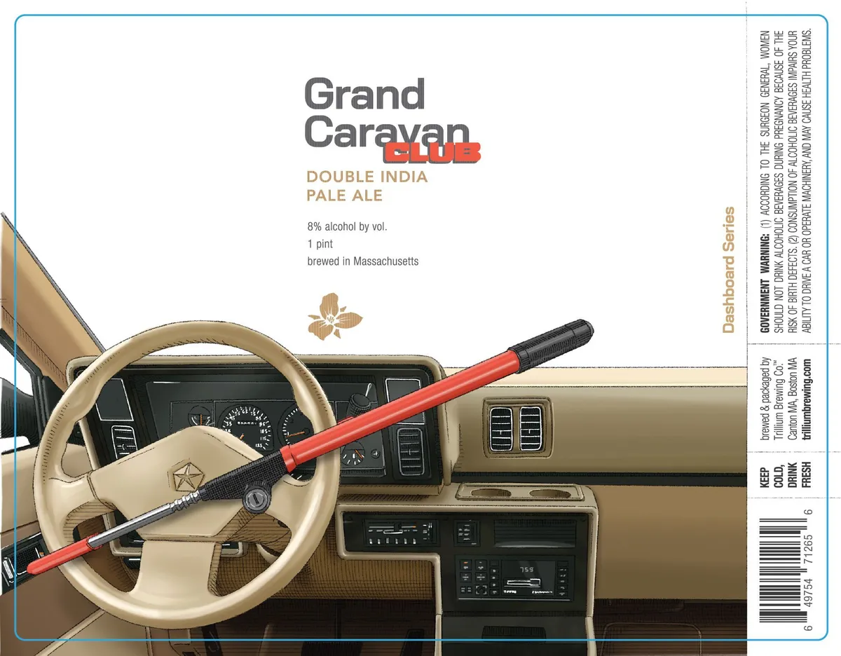 Grand Caravan Club label art — GRAND CARAVAN CLUB