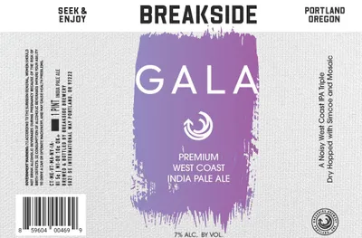 Gala label