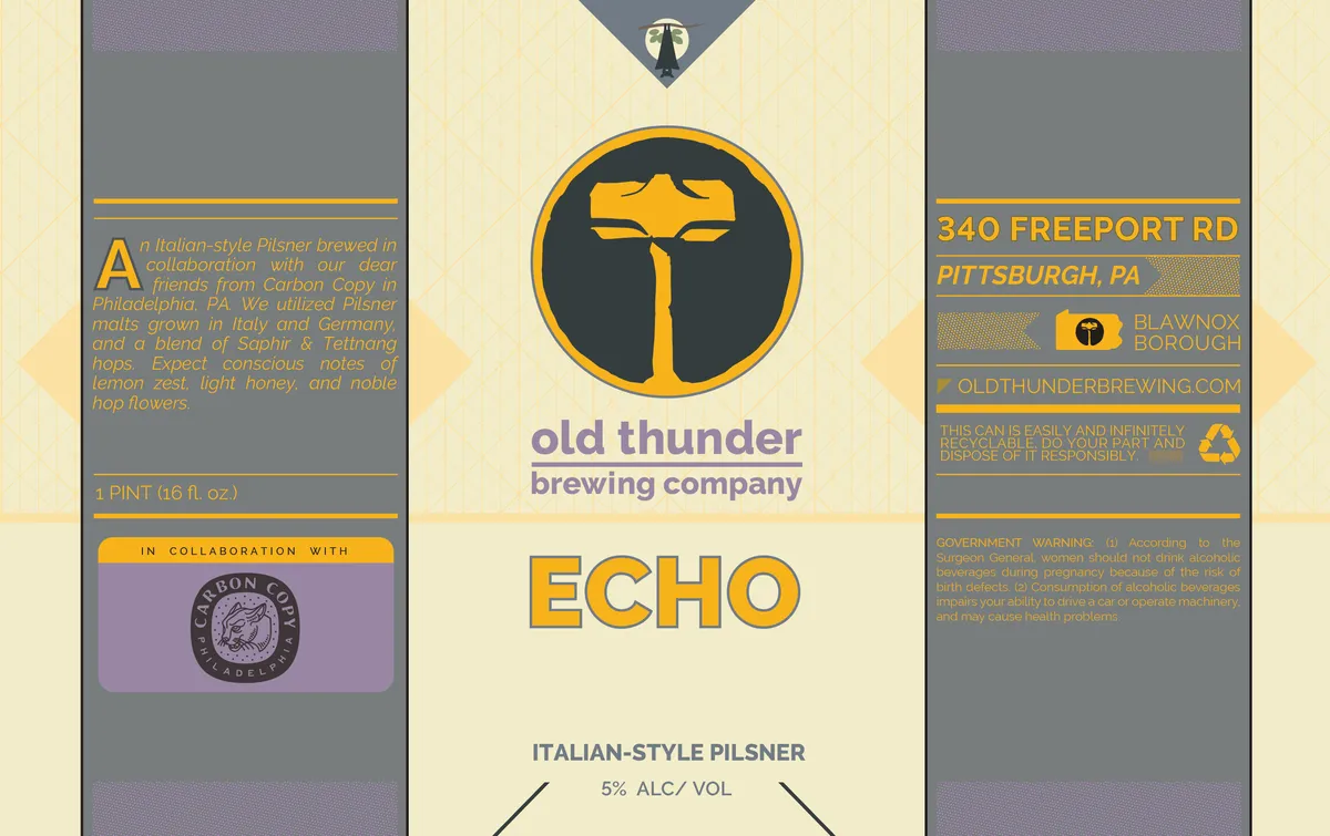 Echo label art — ECHO