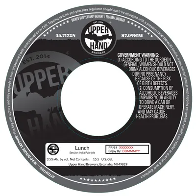 Lunch label