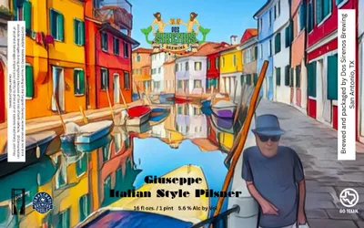 Giuseppe Italian Style Pilsner label