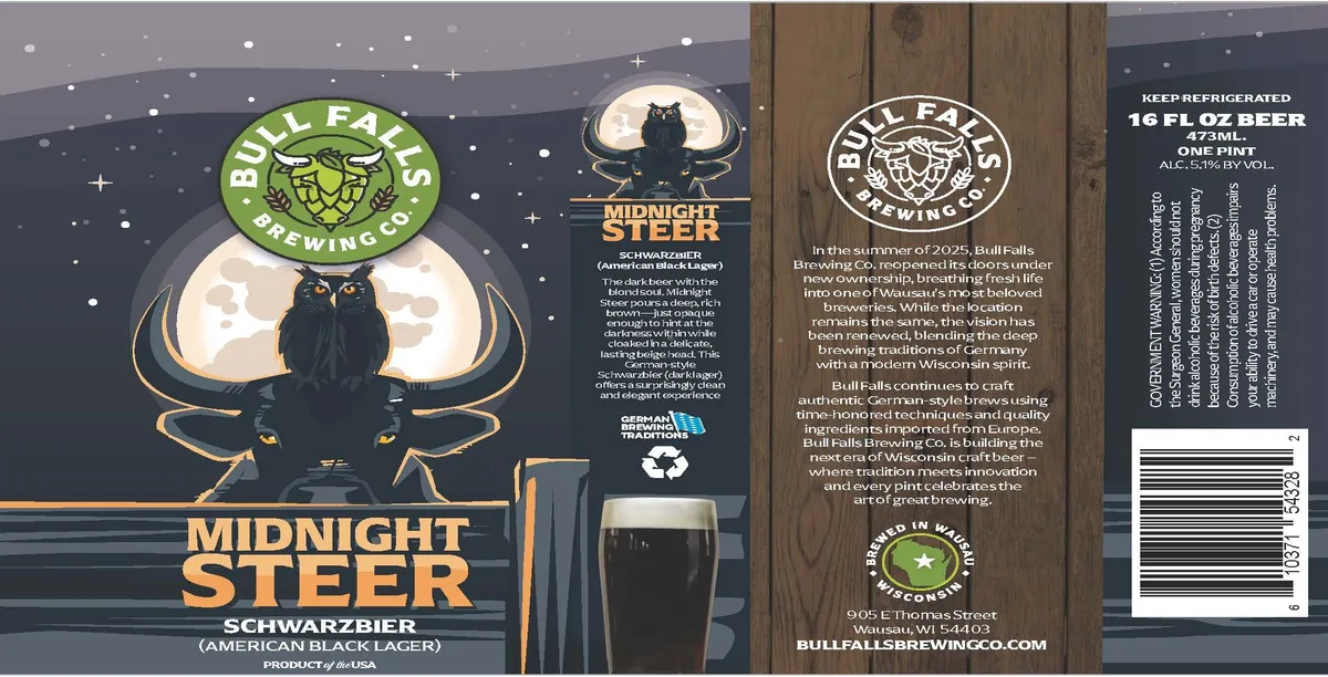 Midnight Steer label