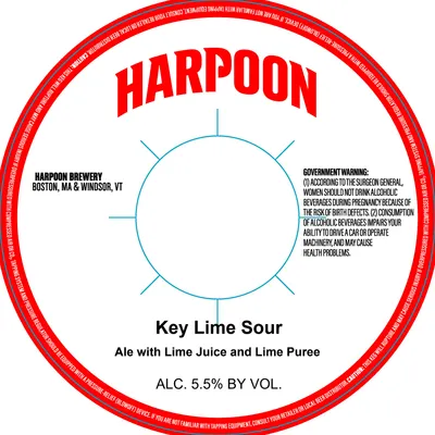 Key Lime Sour label