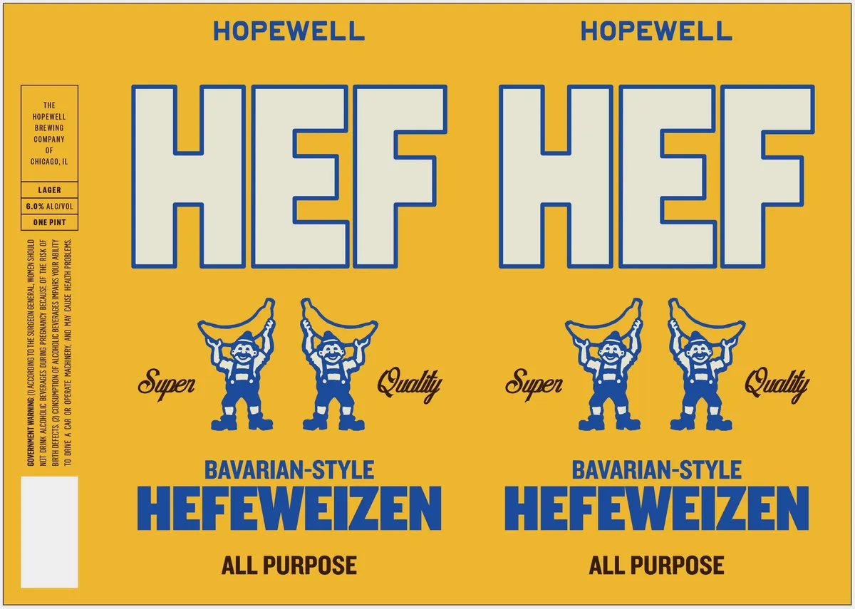 Hef label art — HOPEWELL