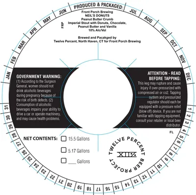 Neil's Donuts label