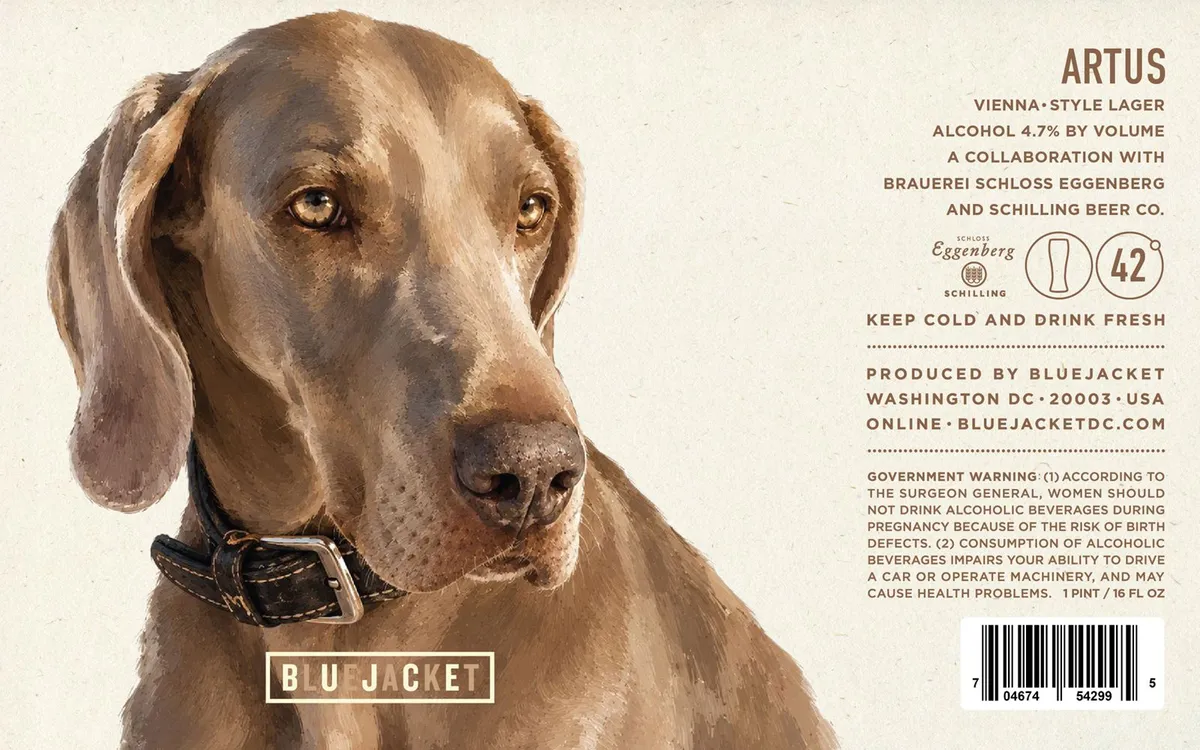 Artus label art — BLUEJACKET