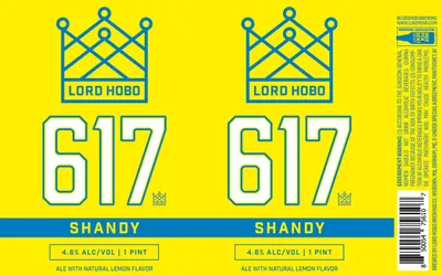 617 Shandy label
