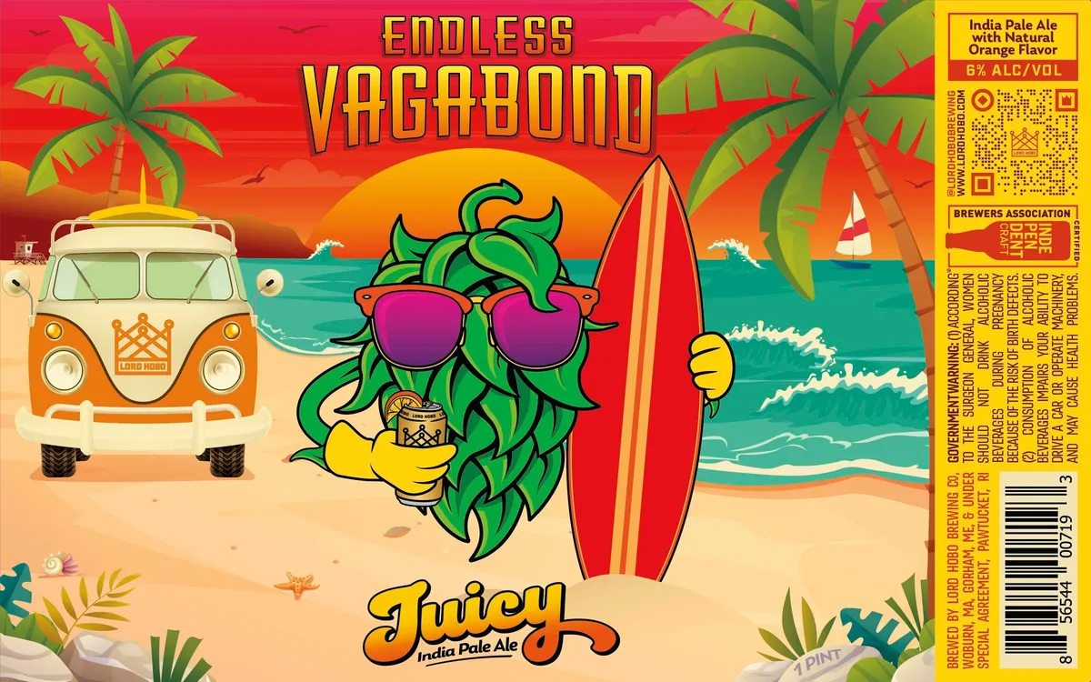 Endless Vagabond label art — ENDLESS VAGABOND